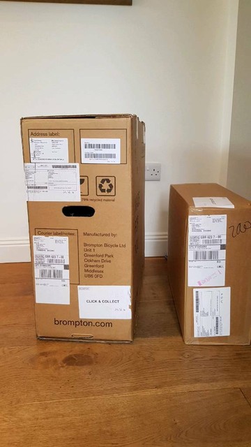 brompton cardboard box